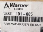 227329 New-no Box  Warner Electric 5382-101-005 Armature   Carrier Assembly