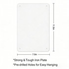 Metal Wall Sign 8x12 Funny Holiday Everyday Office Cafe Wall D  cor