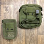 Lot Of 2 Vintage 90s British Army Plce Web Pouches Haversack   Canteen Carrier