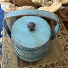 Tiny Vintage Firkin  Top Of Stack  New Paint