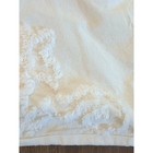 Madison Park King Shams Set Of 2 White Chenille Tufted Cotton Pillow Shams