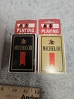 Lot Of 12  Michelob Beer Playing Cards  Gold   Black Decks  Bridge Size  Plastic