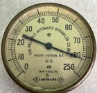 Vtg Brass Air Pressure Gauge The Reliable Automatic Sprinkler Co inc  48