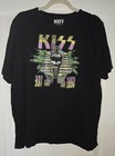 Kiss Hot In The Shade 1990 Tour Ss  T Shirt Official Reprod  Men s L xl Black 