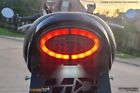 Sequential Integrated Led Tail Light Smoke Lens For Kawasaki Z900rs 2018-2025