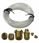 Mechanical Oil Pressure Gauge 72  Inch Nylon Line Tubing Install Kit W  Fittings