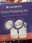 Lansinoh Extra Pumping Set Compatible With Double Electric Breast Pump Sealed