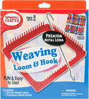 Pepperell Weaving Pot Holder Loops Metal Loom   Hook Set