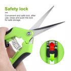 6-pack Curved Blade Gardening Trimming Scissors Pruner Shear Plant Trimmers