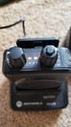 2x Motorola Minitor V Pager With Charger Dock Oem