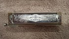 Vintage - M  Hohner Super Chromonica 270 Harmonica  Vinyl Case  Key Of  C