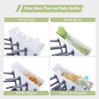 Baby Bottle Drying Rack     Holds 12 Bottles     Space   saving Vertical Countertop