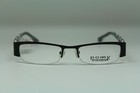 1 Unit Pomy Prescription Grade Eyeglass Frame Black Women Lady Clear Lens  46