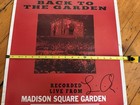 Louis C k  Signed Back To The Garden Poster - Madison Square Garden - 2023