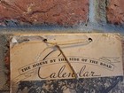 1935 House By The Side Of He Road Calendar   Poems Johnson s Wax Radio Program 
