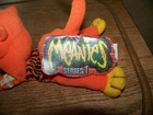 1997 Meanies Series 1 Splat The Road Kill Cat Plush Stuffed Animal With Tags