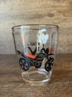Nescafe Caf   Vi   t Glass Tumbler Motorcylce Graphic Vietnamese Iced Coffee Rare