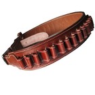 Bandolier Shotgun 12 16 20 Gauge Cartridges Belt Real Leather Ammunition Holder