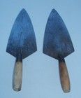 Vintage W  Rose    11    Brick Trowel Heller Bricklaying Trowel    Mortar Trowel