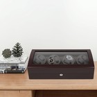 Vintage 17-slot Automatic Watch Winder Display Box