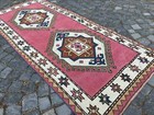 Turkish Antique Rug Bohemian Area Rug Oushak Rug Vintage Rug Handmade Wool Rug
