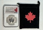 2021 Canada Super Incuse Silver Maple Leaf 1oz Rev  Pr70 Ngc Fdop