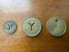 Vintage Nyc New York City Transit Authority Subway Tokens-  Good For One Fare