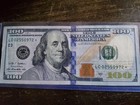 One Hundred Dollar Bill  100 Star Note 2009a Series Lc02550972  Circulated