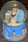 Elgate London Snow Globe 6    Uk Souvenir Best Of British Red Bus Landmarks Us82
