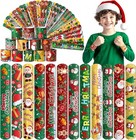 36 Pcs Christmas Slap Bracelet xmas Bracelet Gifts christmas Decorations birt   