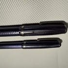 Esterbrook Fountain Pen Blue Marble Resin 1551 Nib   Matching Mechanical Pencil