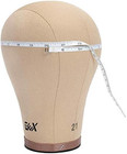 Gex 22  Canvas Cork Wig Block Mannequin Head For Wig Making Drying Styling Displ