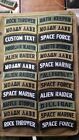Custom Rocker Tab W Hook Back Fabric Multicam Military Style Ocp Woodland Bdu