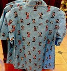 2025 Disney Parks Rsvlts Mickey Mouse Shirt Xl Adults Button Up All 4 Parks