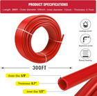 Pex Pipe 1 2 Inch 300ft 1 Rolls Pex Tubing Evoh Pex-b Pipe Oxygen Barrier Durabl