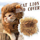 Lion Mane Hat For Pets - Adorable Funny Cat Dog Costume For Photo Props  Party D