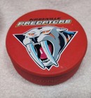 Nashville Predators Mountain Dew Code Red Ice Hockey Puck Official Fotopuck