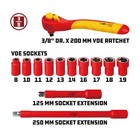 Powerbuilt 13 Piece 3 8-inch Drive Vde Ratchet And Socket Set - 642937