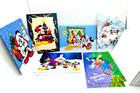 Mickey Mouse And Friend Vintage Collectible Christmas Cards Partial Box 13 Cards