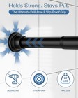 Adjustable Tension Curtain Rod  42 To 78 Inches  Spring Loaded Curtain Rods   
