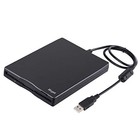 3 5  External Floppy Diskette Usb Drive - 1 44 Mb Fdd Portable Plug And Black