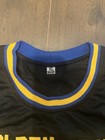 Steph Curry Signed Golden State Warriors Nba Black Basketball Jersey Jsa Sticker