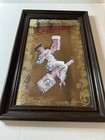 Vtg Olympia Girl Pale Beer Advertising Bar Mirror Wall Art Ad Sign 23  X 15 