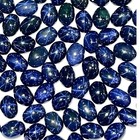 6 Pcs Natural Star Blue Sapphire 7x5mm Oval Loose Cabochon Gems Wholesale Lot