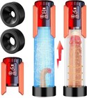 Xxxl Vacuum Electric Penis Pump Digital Rechargeable Male Men Enlarger Growth