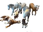 Schleich Horse Lot Of 7 Assorted Vtg 2001-2006