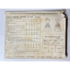 Mccall s Vintage 50s Sewing Pattern 9727 Misses Dress Size 12 Bust 30