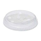 Karat Pet Plastic Strawless Sipper Lid For 12-22 Oz  Paper Cold Cup  C-kcl90-sh