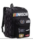 Nascar Go Racing Top Speed Patch Backpack 3 Main Compartments Padded Authentic