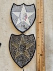 1960s Us Army Vietnam Cold War Korean Made 2nd Infantry Division Patch X2 L  k  